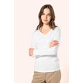 Camiseta manga larga algodón mujer