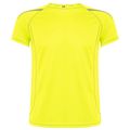 Camiseta técnica transpirable Amarillo Fluor L