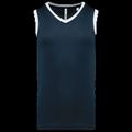 Camiseta de baloncesto para hombre Navy / White Xl
