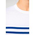 Camiseta marinera de algodón para hombre