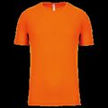 Camiseta de deporte hombre poliéster Fluorescent Orange Xs