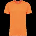 Camiseta deporte reciclada para hombre Fluorescent Orange Xs