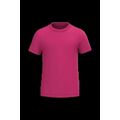 Camiseta Colores lisos 100% algodón Fuchsia 6/8 Ans