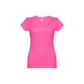 Camiseta Mujer Entallada de Algodón Escote V