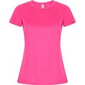 Camiseta ECO Manga Corta Mujer Control Dry Rosa Fluor Xl