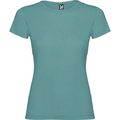 Camiseta de manga corta entallada Azul Dusty 3Xl