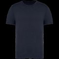 Camiseta algodón corte ajustado Washed Coal Grey Xs