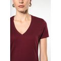 Camiseta de mujer cuello de pico