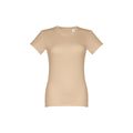Camiseta de mujer entallada en punto jersey