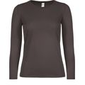 Camiseta clásica manga larga mujer Bear Brown M