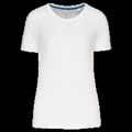 Camiseta deporte corte recto White L