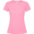 Camiseta técnica entallada para mujer Rosa Seda M