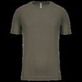Camiseta de deporte hombre poliéster Olive L
