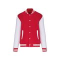 Cazadora Béisbol infantil Red / White 6/8 Ans