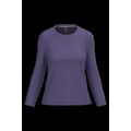 Camiseta algodón de manga larga mujer Purple Xxl