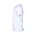 Camiseta niño/niña blanca transpirable textura algodón