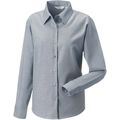 Camisa Oxford manga larga mujer Silver Xl