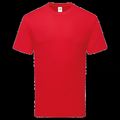 Camiseta de algodón orgánico corte clásico Red Xxl