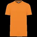 Camiseta algodón orgánico cuello redondo Fluorescent Orange S