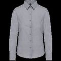 Camisa entallada mujer tejido de cuidado fácil Oxford Zinc M