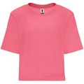 Camiseta de Talle Corto para Mujer Rosa Lady Fluor M