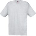 Camiseta algodón cuello redondo Heather Grey 5Xl