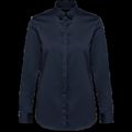 Camisa sarga manga larga chica Navy S