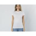 Camiseta Tubular Algodón de Mujer