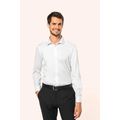 Camisa sarga manga larga