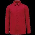 Camisa de polialgodón hombre Classic Red 3Xl