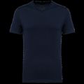 Camiseta algodón cuello de pico hombre Deep Navy L