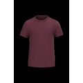 Camiseta Colores lisos 100% algodón Wine 6/8 Ans