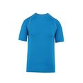 Camiseta surf protección UV niño Aqua Blue 12/14 Ans