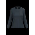 Camiseta algodón de manga larga mujer Navy M