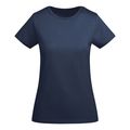 Camiseta entallada mujer algodón orgánico Marino 2Xl