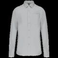 Camisa popelina manga larga hombre Snow Grey Xxl