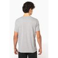 Camiseta cuello de pico Color jaspeado