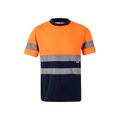 Camiseta técnica con bandas reflectantes