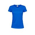 Camiseta Mujer Algodón 150g/m2 Azul M