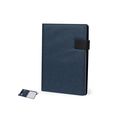 Carpeta RPET con solapa bloc soporte y bolsillos