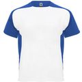 Camiseta técnica transpirable de secado rápido Blanco/Royal 12