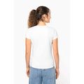 Camiseta cuello de pico mujer