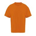 Camiseta oversize de algodón reciclado Medium Orange S