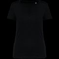 Camiseta algodón orgánico mujer Black M