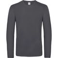 Camiseta manga larga hombre algodón Dark Grey M