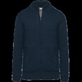 Cárdigan con forro polar hombre Navy Xxl