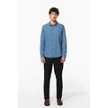 Camisa hombre algodón efecto Denim