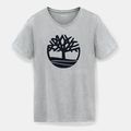 Camiseta con Logo de árbol Medium Grey Heather 3Xl