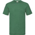 Camiseta hombre algodón cuello redondo Retro Heather Green S