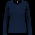 Camiseta de deporte manga larga poliéster Sporty Navy S